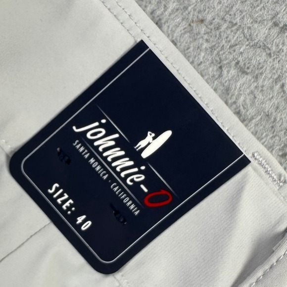 johnnie-O Other - Johnnie-O Mens Golf Shorts 40 Gray Performance Nylon Blend Stretch Chino NEW‎